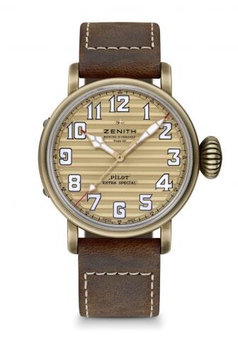 Replica Zenith Watch Pilot Type 20 Adventure 45mm Bronze 29.2438.679/88.C753